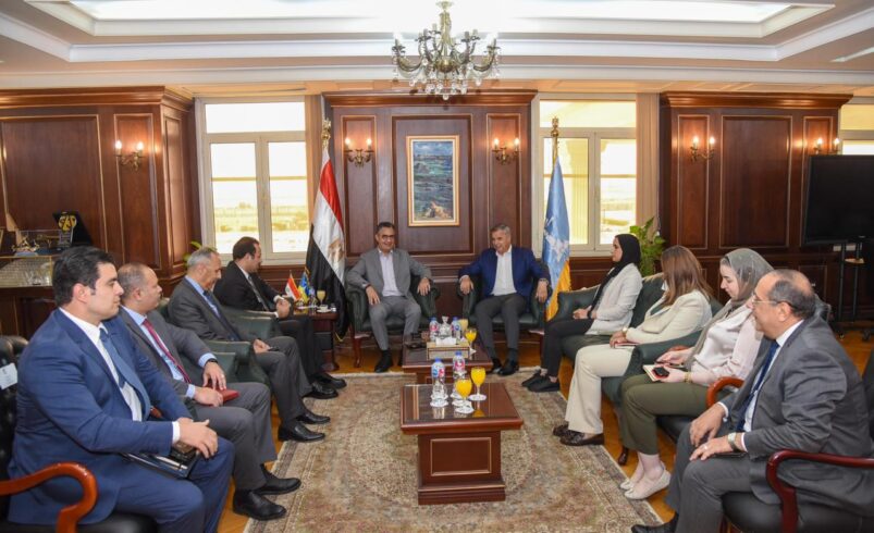 محافظ الإسكندرية يستقبل وزير التموين والمدير التنفيذي لجهاز “مستقبل مصر”