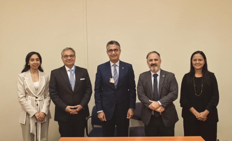 وزير التموين يلتقي مديرة المعهد الوطني للمترولوجيا والجودة بالبرازيل