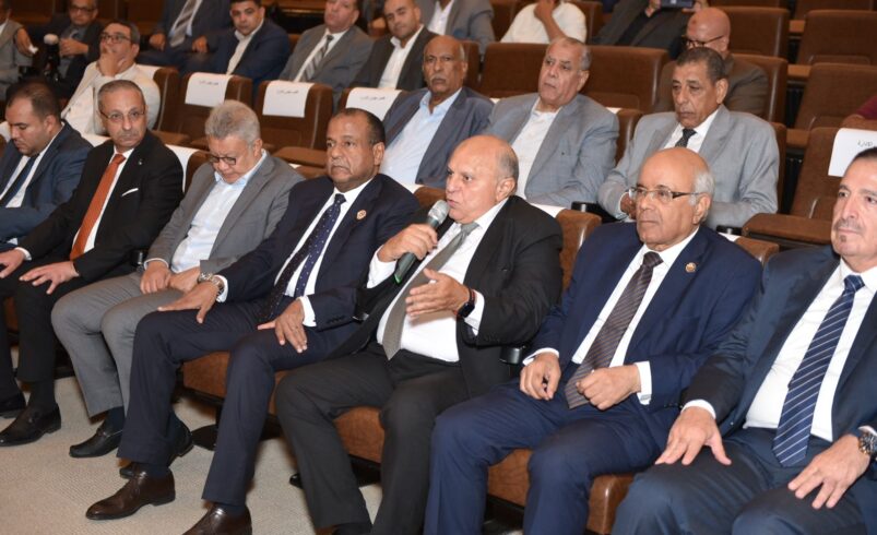 وزير التموين يجتمع مع رئيس الاتحاد العام للغرف التجارية وكبار المنتجين والسلاسل التجارية