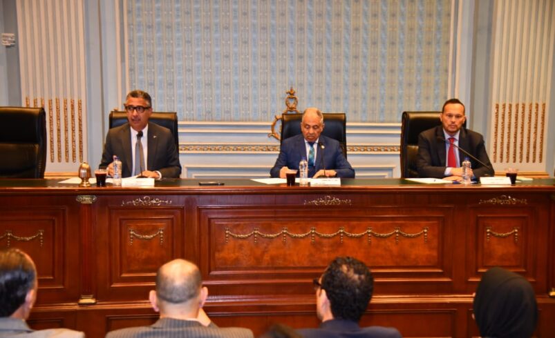 الدكتور شريف فاروق بمجلس الشيوخ لعرض إستعدادات الوزارة لشهر رمضان