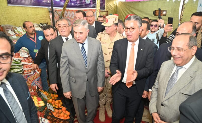 وزير التموين ومحافظ الإسكندرية يفتتحان عددًا من المشروعات التموينية بالمحافظة