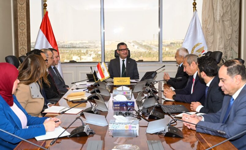 وزير التموين يعقد اجتماعًا مع شركة “برايم لاستشارات الأعمال”