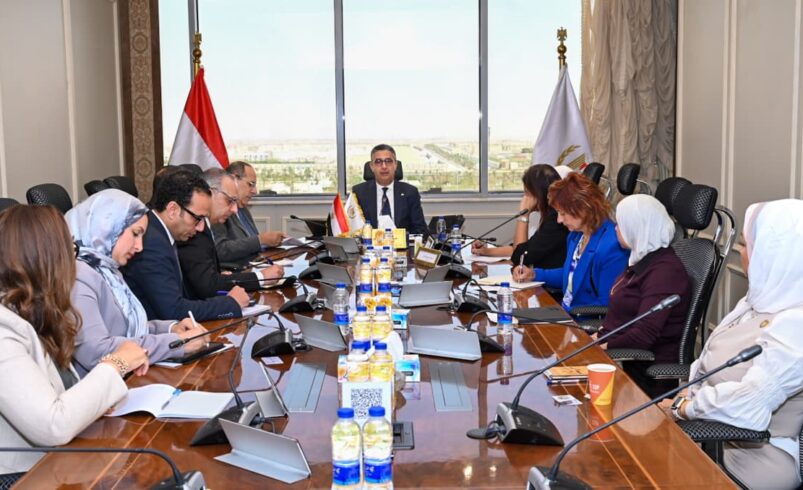 الدكتور شريف فاروق يعقد اجتماعًا مع مسؤولي برنامج الأغذية العالمي لتعزيز التعاون في مجالات الأمن الغذائي