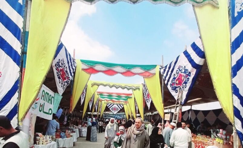 إقبال كثيف على سوق اليوم الواحد “ضد الغلاء” بالنوبارية الجديدة بمشاركة الشركة القابضة للصناعات الغذائية