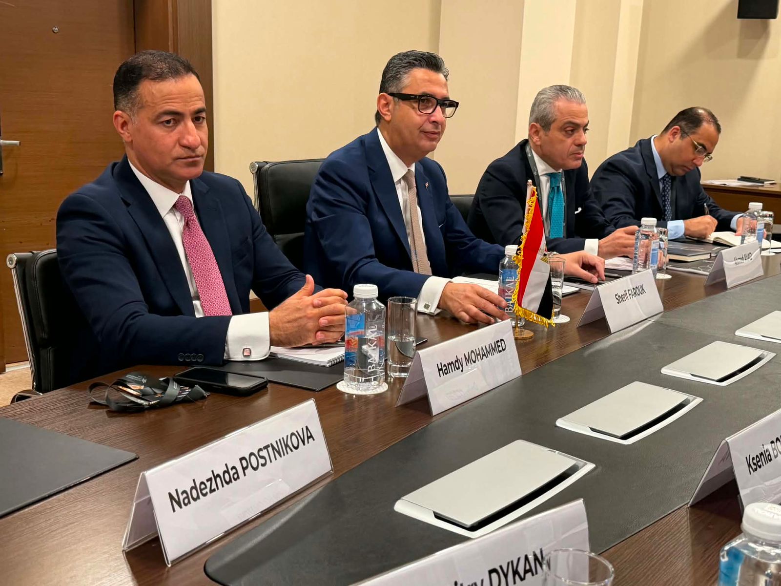وزير التموين يواصل لقاءاته على هامش المنتدى الروسي الخامس للحبوب بسوتشي ويبحث مع شركة “OZK” واتحاد مُصدّري ومنتجي الحبوب الروسي